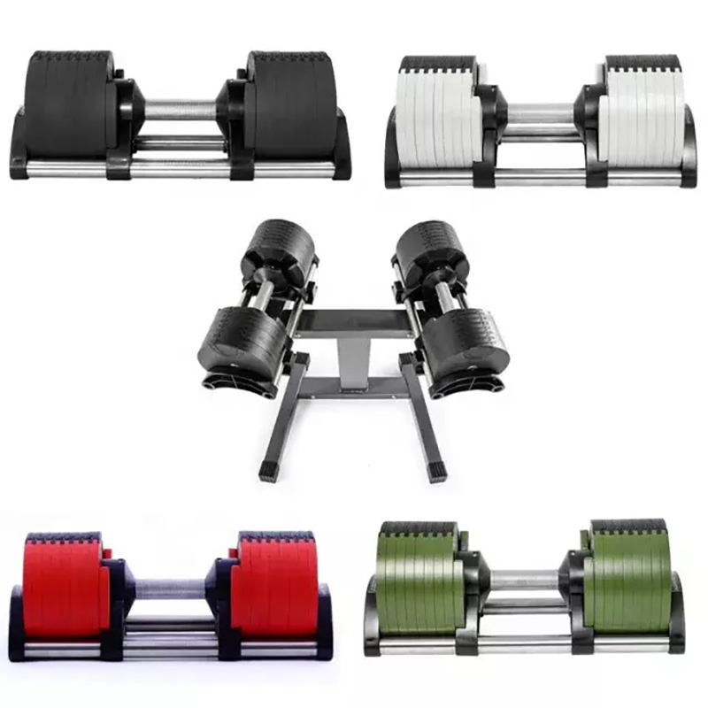 Adjustable Dumbbell Pair 40Kg - Conjunto de Halteres Ajustáveis de 40kg