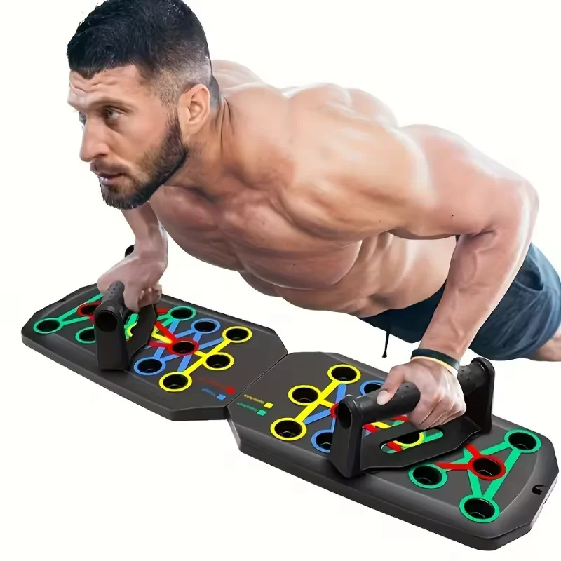 Prancha de Flexões Dobrável co - Push Up Board Foldable Multi Function avaliação e preço