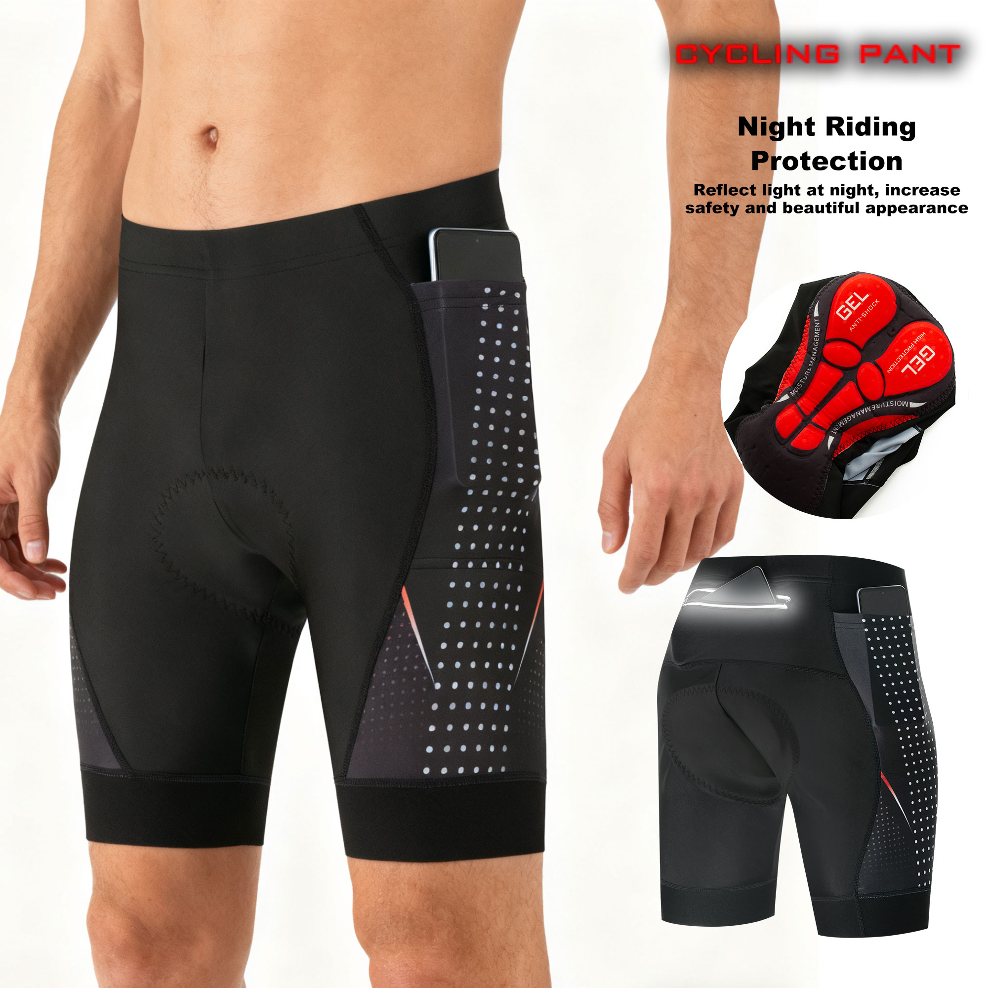 Shorts de Ciclismo Premium com - Padded Cycling Shorts 5D Gel avaliação e preço