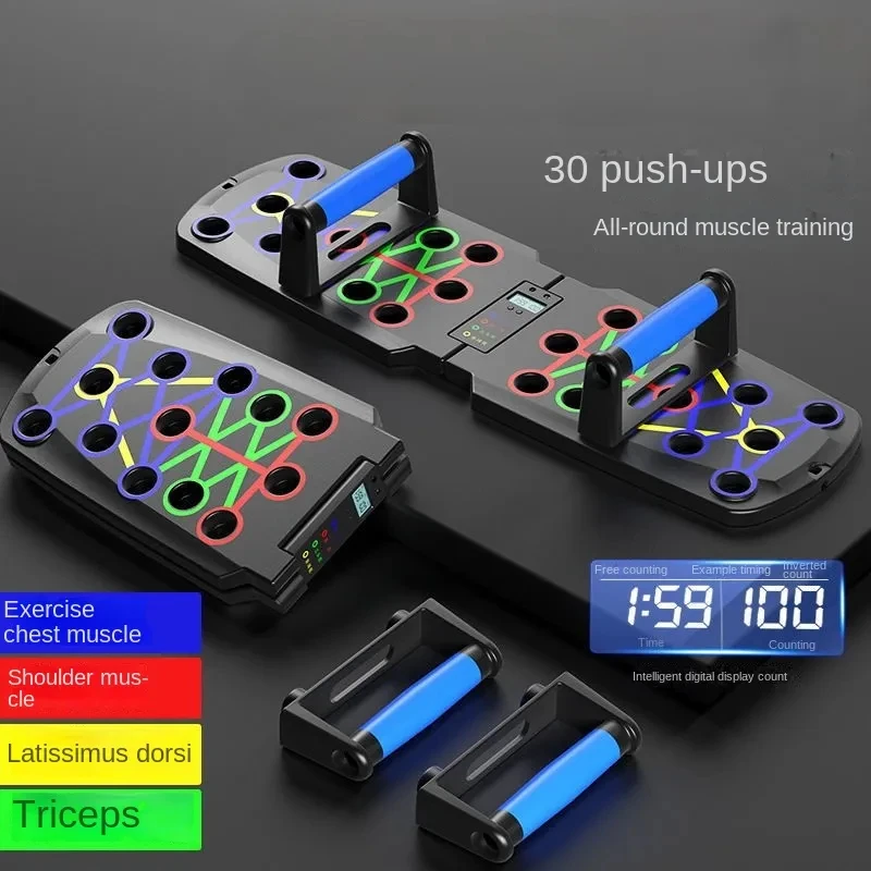 Conjunto de placa push-up port - Push Up Board Foldable Multi Function avaliação e preço