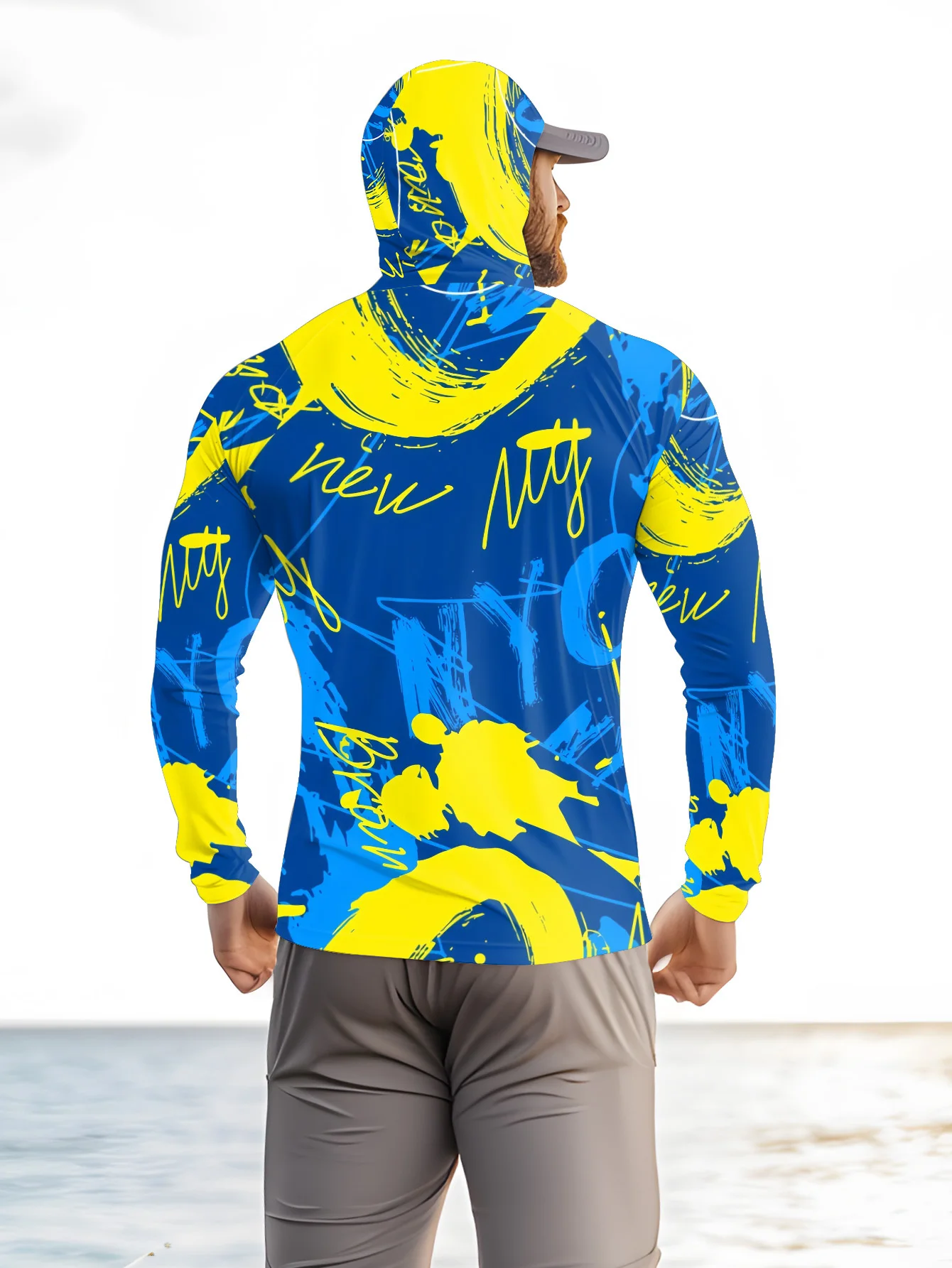 Roupa de pesca masculina com c - Hiking avaliação e preço
